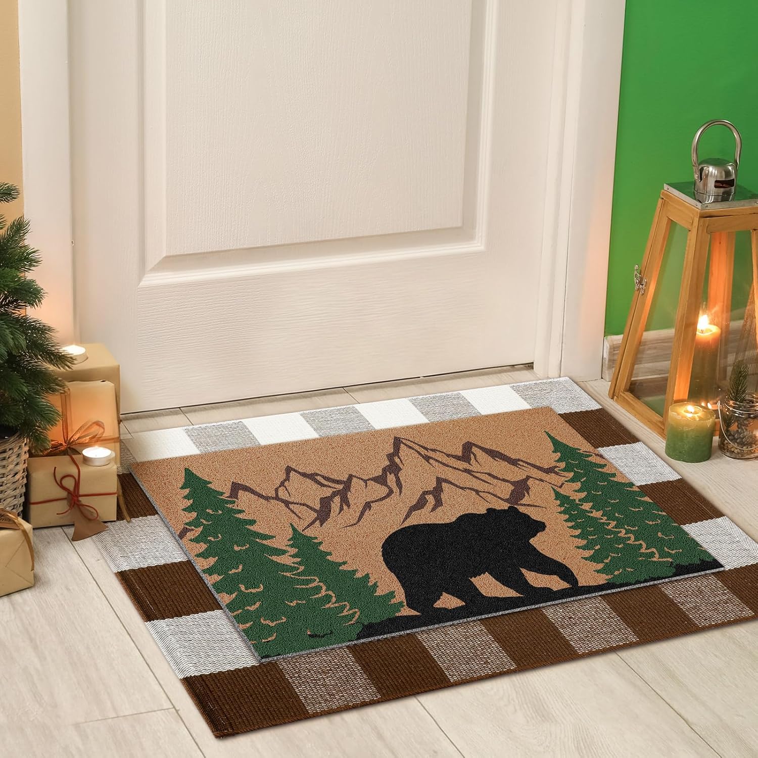 Welcome to the Bear-y Best Doormat Combo!